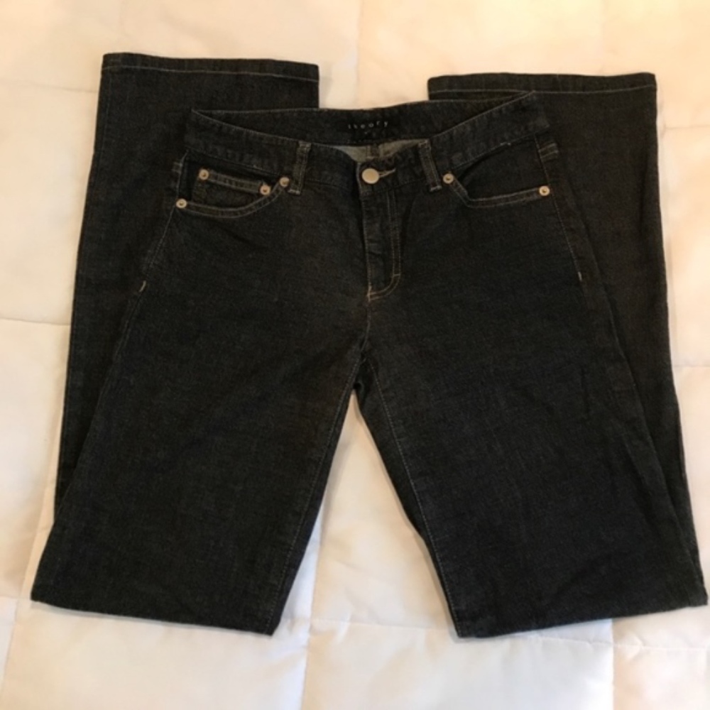 Theory Dark Wash Jeans Size 2